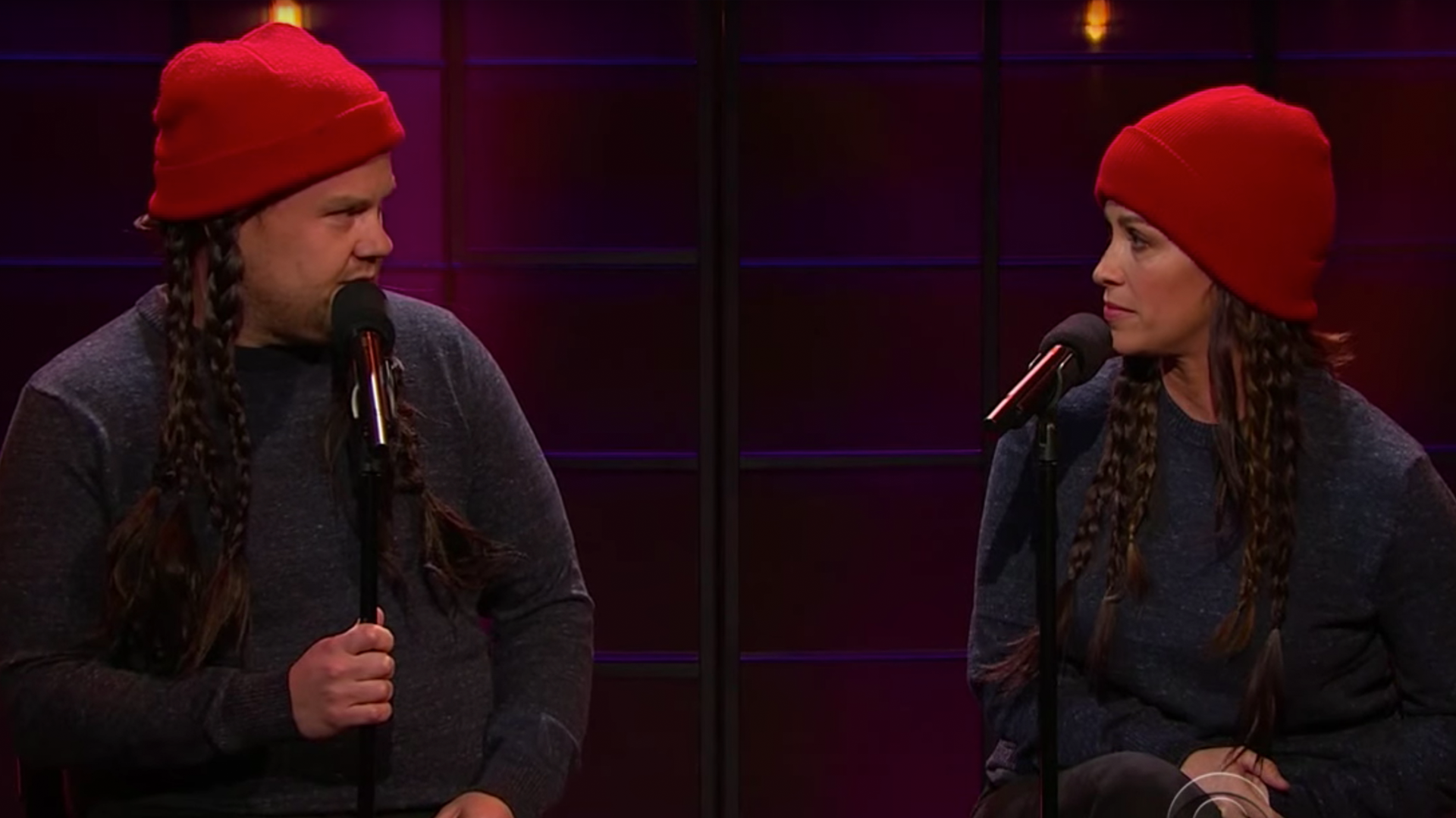Watch Alanis Morissette's Hilarious "Ironic" Redux On 'James Corden'