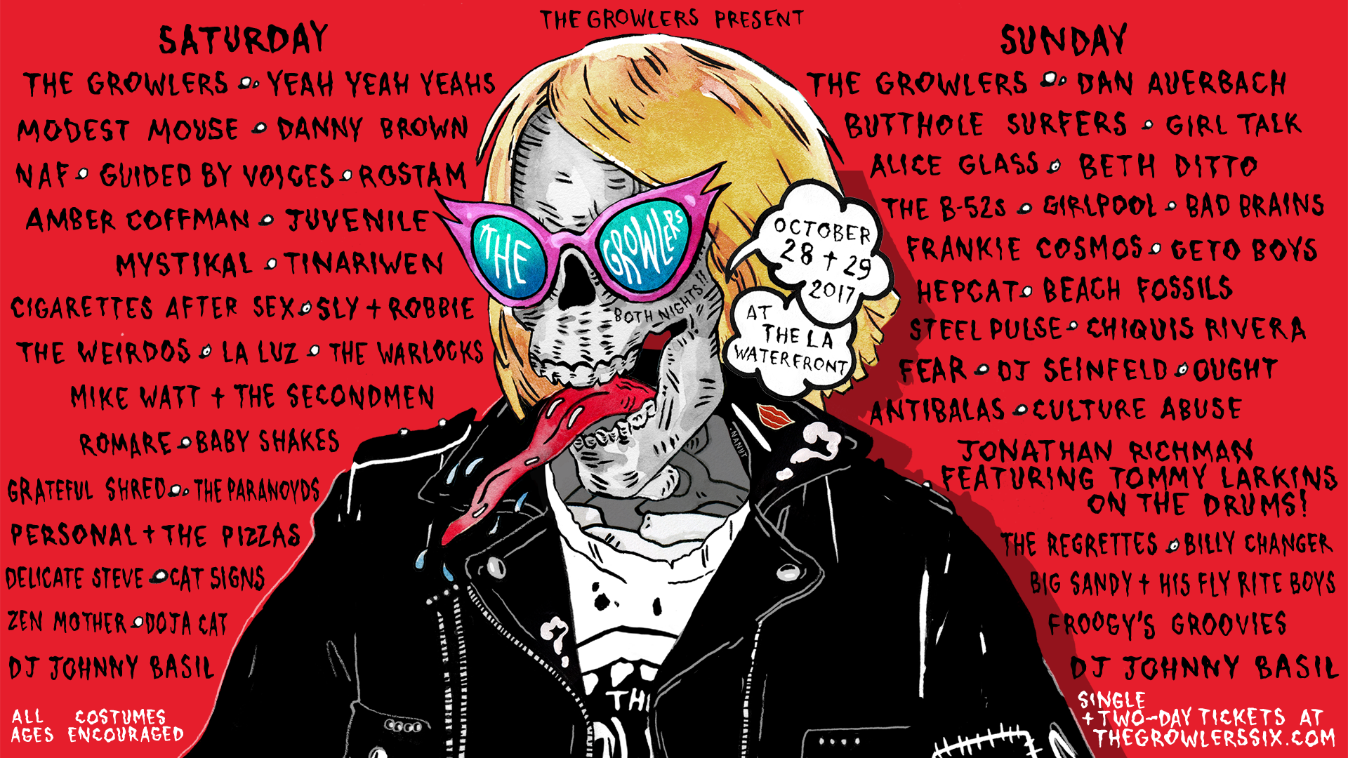 Exclusive The Growlers Six ByDay Lineup Revealed, SingleDay Tickets Available Now